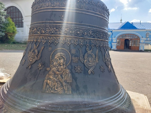 В Николо-Шартомском монастыре обновляют звонницу
